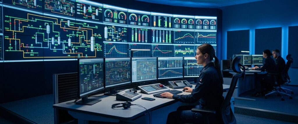 SCADA-система в диспетчерской