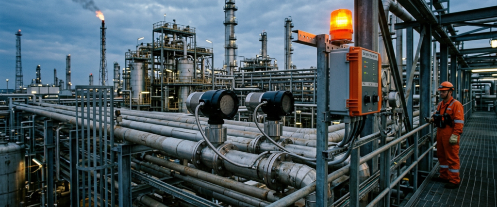 Стационарная система газового контроля: проектирование и внедрение